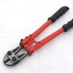 bolt cutter used to cut a link in mild steel chain or cut the padlocks shackle